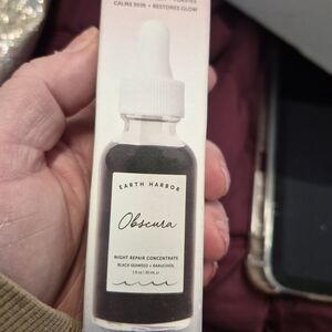 Earth Harbor Obscura Night Repair Concentrate - Dark Seaweed Serum NIB